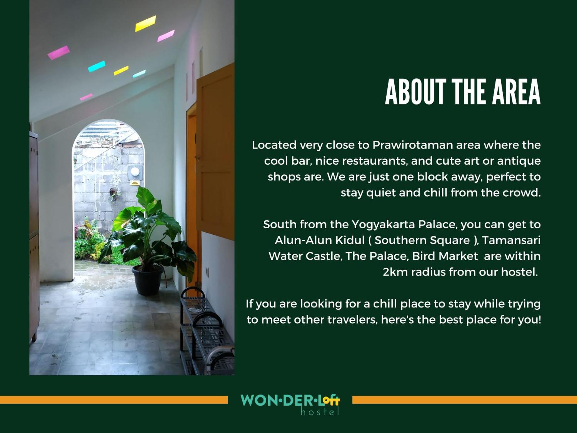 Wonderloft Hostel Jogja Yogyakarta Exterior photo